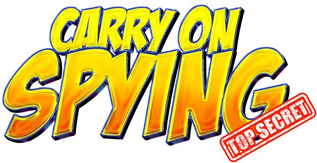 Carry On Spying integrated logo unit
