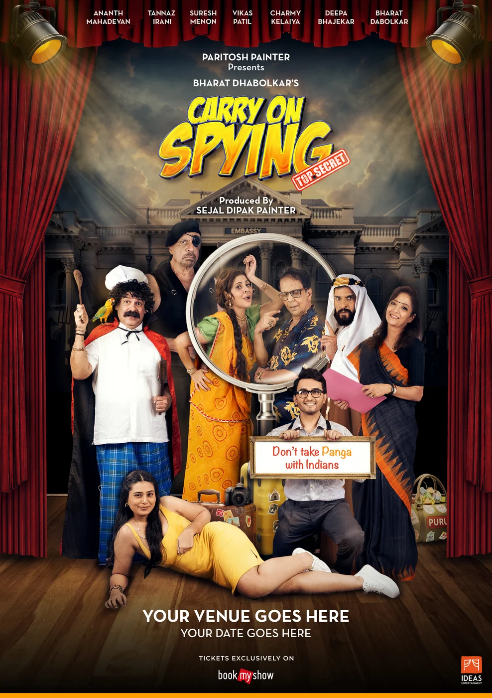 Carry On Spying event poster