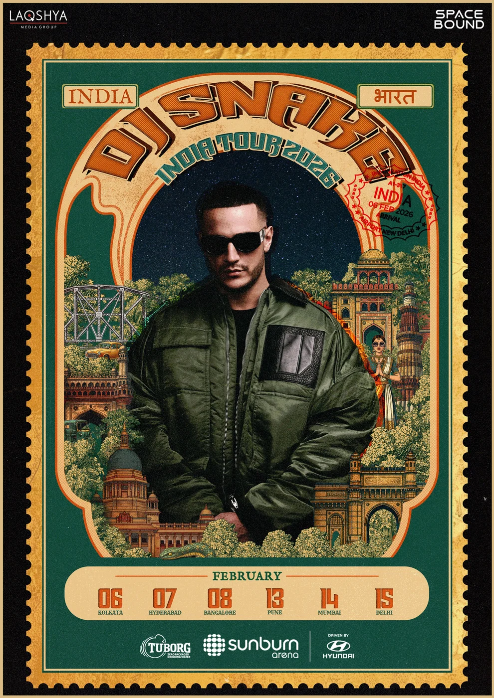 DJ Snake event poster