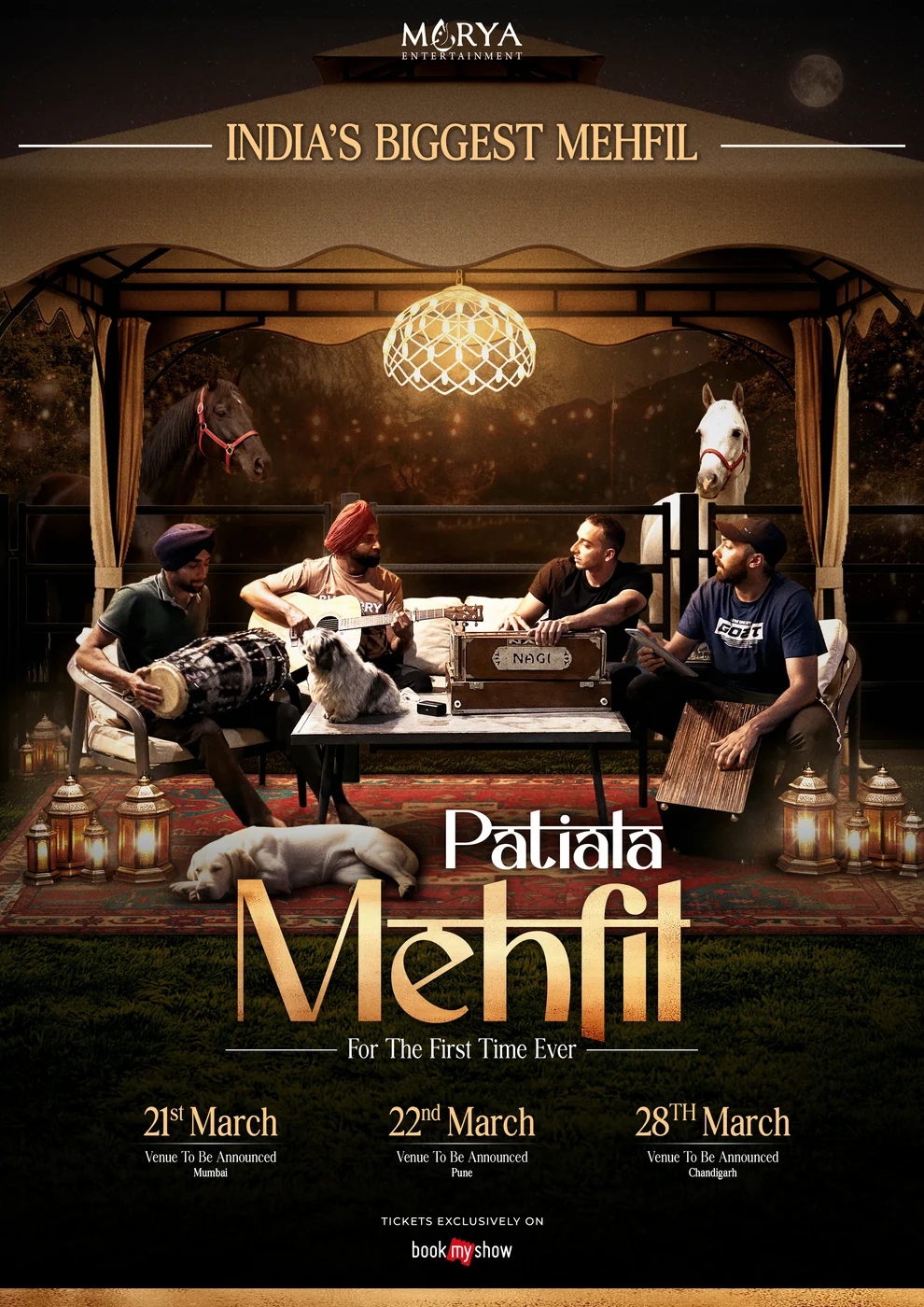 Patiala Mehfil event poster