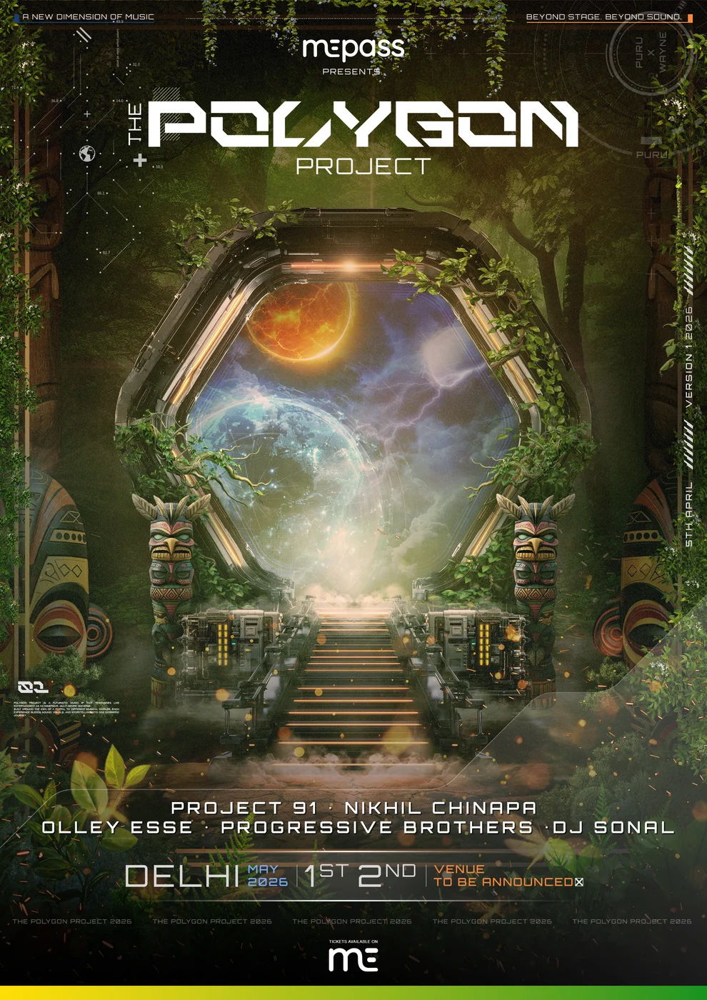 The Polygon Project — III event poster