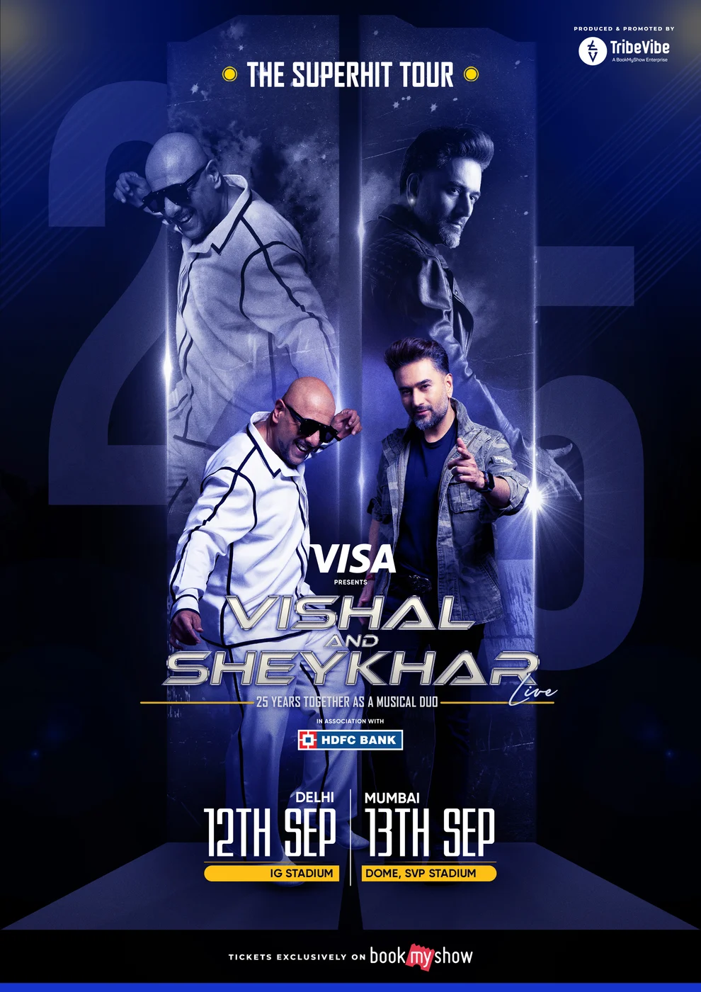 Vishal & Sheykhar event poster